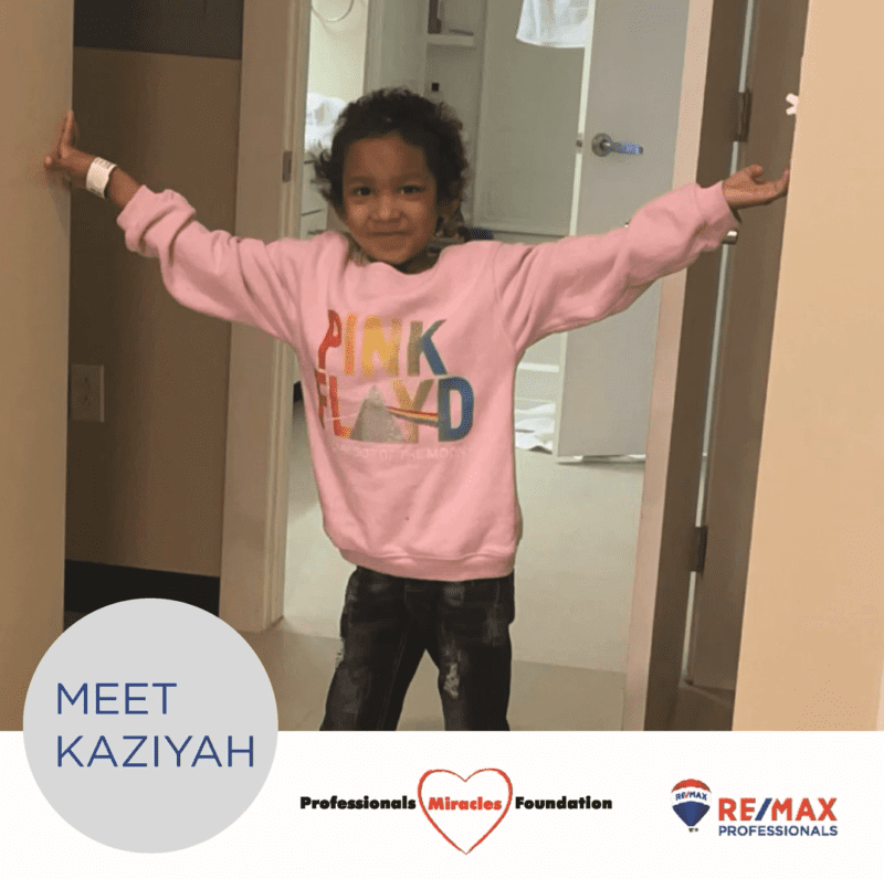 Professionals Miracles Foundation - Meet Kaziyah