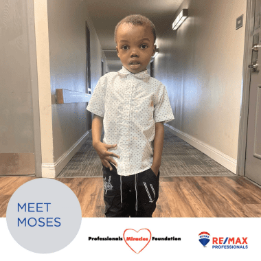 Professionals Miracles Foundation - Meet Moses